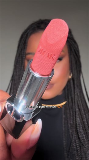 The Perfect Brown Lip Combo with Rouge Dior Velvet 400