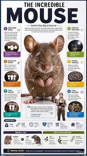 10 Incredible Mouse Facts That Will Shock You! 🐭