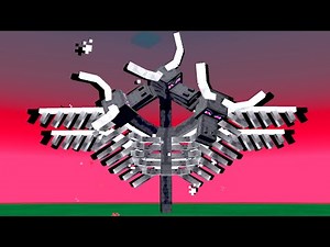 WITHER DRAGON BOSS FIGHT... (Minecraft Bedrock Mob Battle)