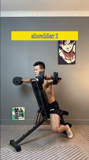 Full Body Workout at Home with Just Dumbbells and a Bench