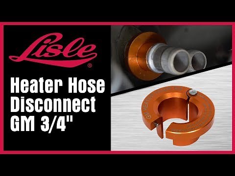 39190 // Heater Hose Disconnect GM 3/4"