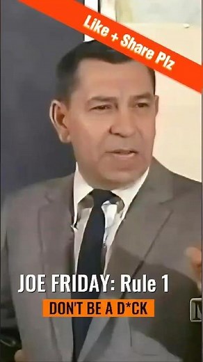 Joe Friday’s Cop 101: Lessons in Respect from Dragnet