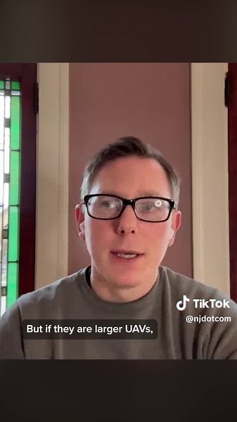 Is it a drone? Airplane? You can use an app to track aircraft in the skies over New Jersey. #nj #newjersey #drone #ufo #drones #newjerseydrones