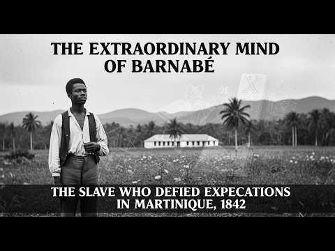 The Extraordinary Mind of Barnabé-The Slave Who Defied Expectations in Martinique, 1842