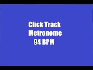 Click Track - Clicktrack - Metronome - 94 BPM
