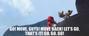 - Go! Move, guys! Move back! - Let's go, that's it! Go, go, go!