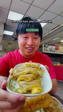 Everything I ate for Breakfast in Taiwan 🌯🍗🥟🍩