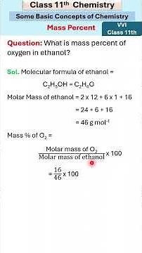 ch 1 chemistry class 11 | numerical question | 2025-26