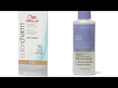 Wella T11 Toner: tutorial and results