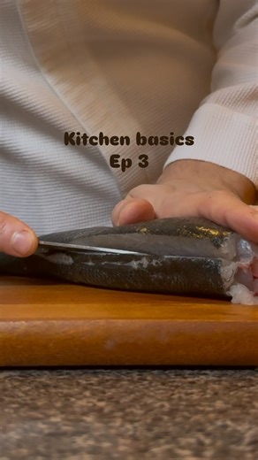 Alberto Marcolongo | Kitchens basics pt 3: Learn how to expertly fillet a branzino. It's easier than you think and unlocks a world of recipe possibilities! | Instagram