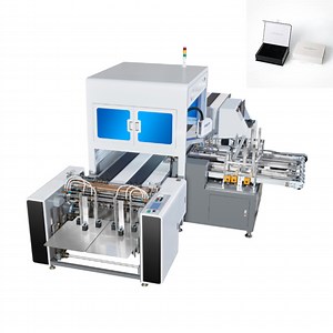 [Hot Item] Rigid Box/Case Positioning Machine Automatic Visual Positioning Machine Case Maker