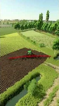 Farming Simulator Plowing #19 #farmingsimulator25 #farming #fs25 #gameplay #agriculture #shorts