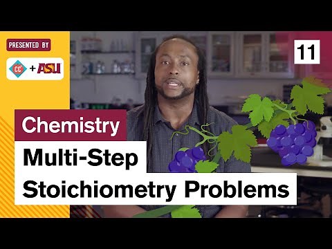 Multi-Step Stoichiometry: Study Hall Chemistry #11: ASU + Crash Course