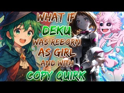 What If Deku Was Reborn As Girl And With Copy Quirk