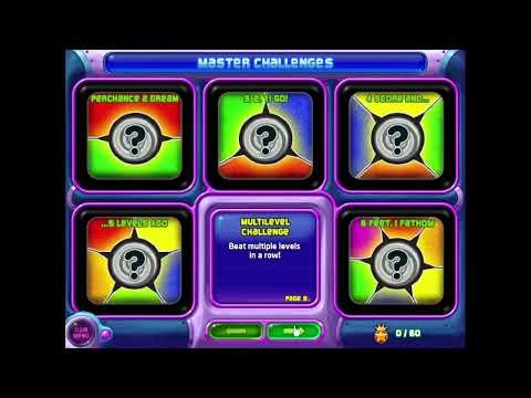 Peggle Ultimate Level Pack - Menu Run Through: 155 levels 155 Challenges!
