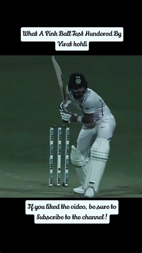 Virat Kohli Pink Ball Test Century | Day-Night Test Masterclass #Shorts