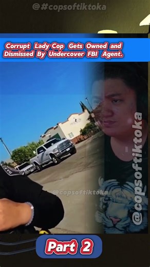 Part 2 Corrupt women cop ARREST FBI Agent 😱😱
