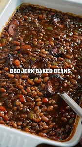 1.2M views · 29K reactions | Side dishes are the most important dishes for holiday meals, right? Let’s bring a good side dish to dinner with these BBQ Jerk Baked Beans! The full recipe can be found in my ebook cookbook The Home Cook, which is now available on my blog at www.royaleeats.com. | Royale Eats | Facebook