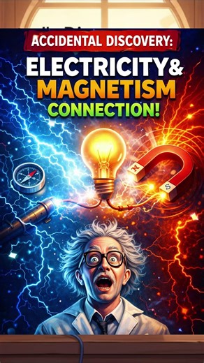 Accidental Discovery That Changed Science ⚡🧲 | Electricity & Magnetism Connection