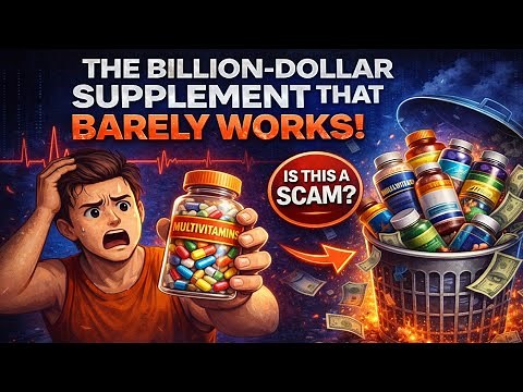 The Multivitamin Lie | Why This Billion Dollar Supplement Barely Works Science Explained
