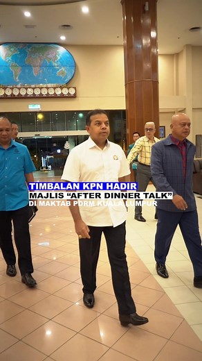 Amanat di Majlis After Dinner Talk Maktab PDRM Kuala Lumpur