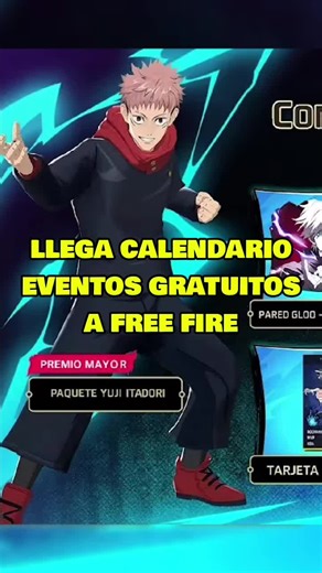 Calendario de eventos gratuitos en Free Fire