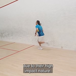 7K views · 49 reactions |  Court sprints are a simple and effective way to improve your squash-specific conditioning, with different speeds/distances allowing for a focus on a variety of physical attributes. Get your squash questions answered quickly with the new AI Squash Coach, try it out now  https://tinyurl.com/AskDoubleDot | SquashSkills | Facebook