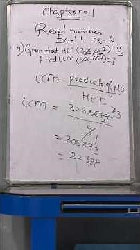 Real number Class 10 Math's important questions HCF FACTORISATION LCM Irrational number