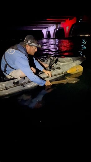 3.2K views · 27 reactions | Night time bull redfish from the kayak. | Emerald Coast Kayak Fishing | Facebook