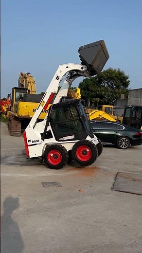 High performance Bobcat S450 skid-steer loader.