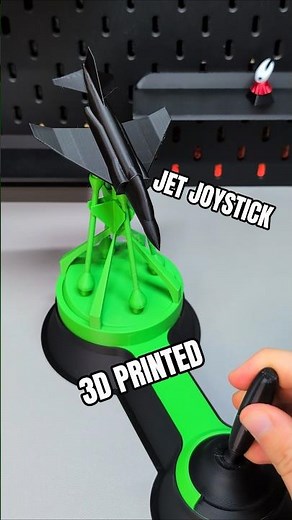 3D Printed Jet Joystick #topgun #3dprinting