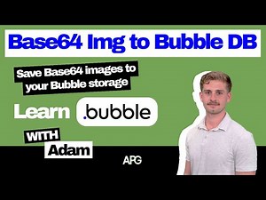 How to save Bubble base64 images to the Bubble DB