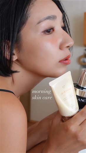saori on Instagram: "私の朝のスキンケアだよ〜！ とにかく乾燥させないように ケチらずたっぷりつける！ 朝は、この流れからーの メイク ヘア 着替え #スキンケア #肌ケア #saoリール"