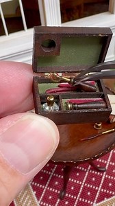 2.6K reactions · 95 shares | Miniature wax stamp kit in hardwood box with monogramming by @sunlemmens in 1:12 scale from my own collection. LINK IN BIO to Sign up in my website for my newsletter with news, events and updates from the mini world weredoingthisinstyle #mini #miniature #letterwriting #waxstamp #style #onetwelfthscale #miniac #letterwriting #oldschool #dollhouse #dollhouseminiature @papyrus #katespade artisan dollhouse miniatures! | D. Thomas Miniatures | Facebook