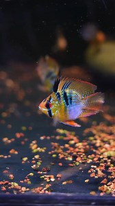 What vibrant colours 🐟😍 XL Jumbo Blue Balloon Ram are going fast! Grab yours before they're all gone 🏃‍♂️ https://www.natureaquariums.com.au/products/longfin-electric-blue-balloon-ram #balloonram #tropicalaquarium #aquascaping #aquariumhobby #fishtank | Nature Pets & Aquariums