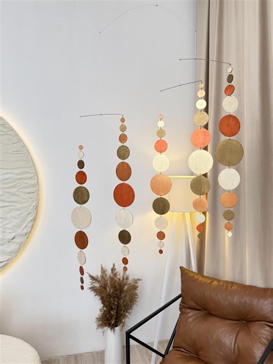 Kinetic Mobile Hanging Decor Large – Modern Calder Style Mobile, Handmade Abstract Mobile Art, Ceiling Hanging Sculpture, Home Decor Gift - Etsy