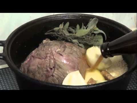 How to pot roast beef topside
