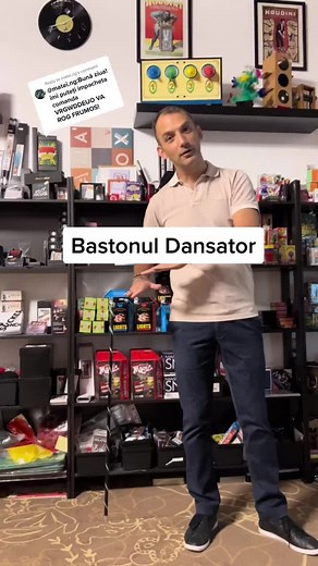 Replying to @matei.ng Bastonul Dansator (dancing cane) #dans #levitating #replytocomments #magic #visualmagic