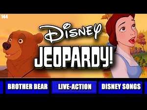 Disney Jeopardy Quiz • 26 Clue Game • Test your Knowledge