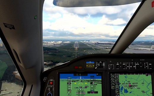 微软模拟飞行MFS:Microsoft Flight Simulator (2020)-Alpha版本视频
