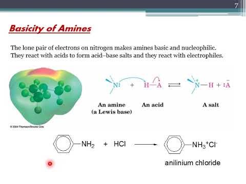 Chemistry of Aliphaic Amines
