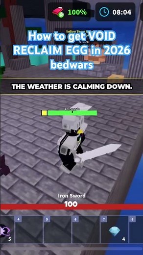 How to get Void Reclaim Egg in Bedwars 2026
