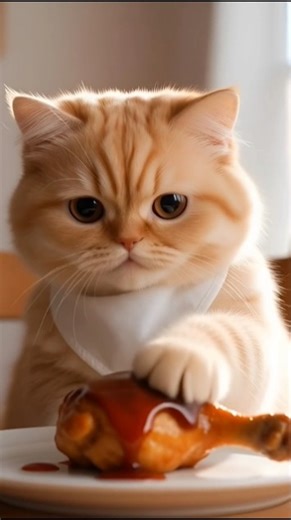 Cat Mukbang ASMR #cute #cat #mukbang #asmr