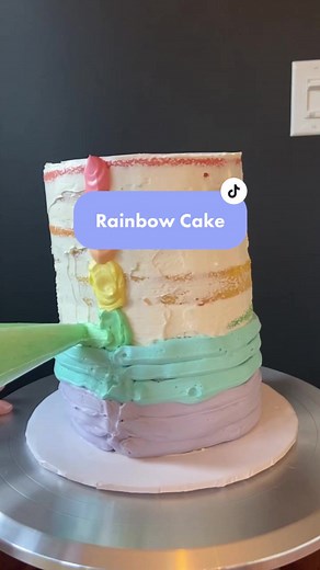 Creative Rainbow My Little Pony Cake for Kids