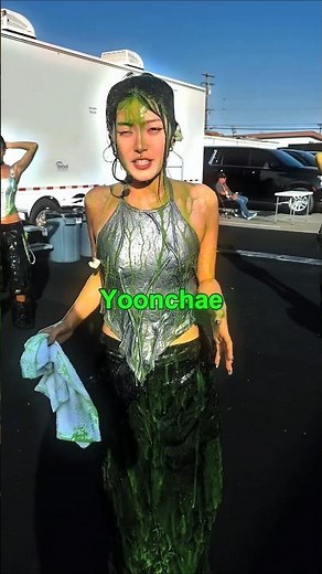 KATSEYE Before and After Getting Slimed!