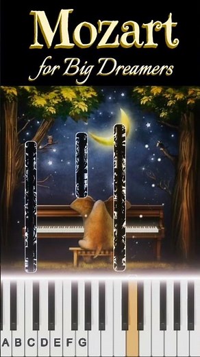 Klavier lernen für Kinder - Mozart Sonata - Easy Piano Tutorial - Free Sheet Music #piano #music