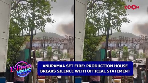 The production team behind Anupamaa has released its first official statement following the recent fire outbreak on set. They confirmed that no injuries or casualties occurred and also shared the likely cause of the accident. #anupamaa #rupaliganguly #tvnews #setfire #entertainmentupdate | Zoom TV