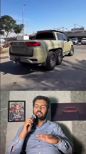 Toyota Land Cruiser LC300 Converted Into Beast 6x6 Pickup Truck 🔥 Ultimate Off-Road Monster