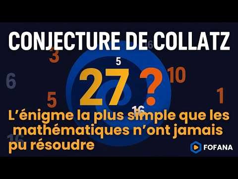 LA CONJECTURE DE COLLATZ | L'énigme la plus simple que les mathématiques n'ont ja