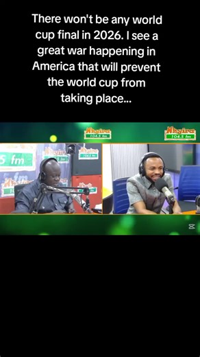 2026 prophecy: There will be no world cup played in 2026 because of a great war that will happen in America